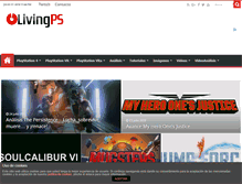 Tablet Screenshot of livingplaystation.com